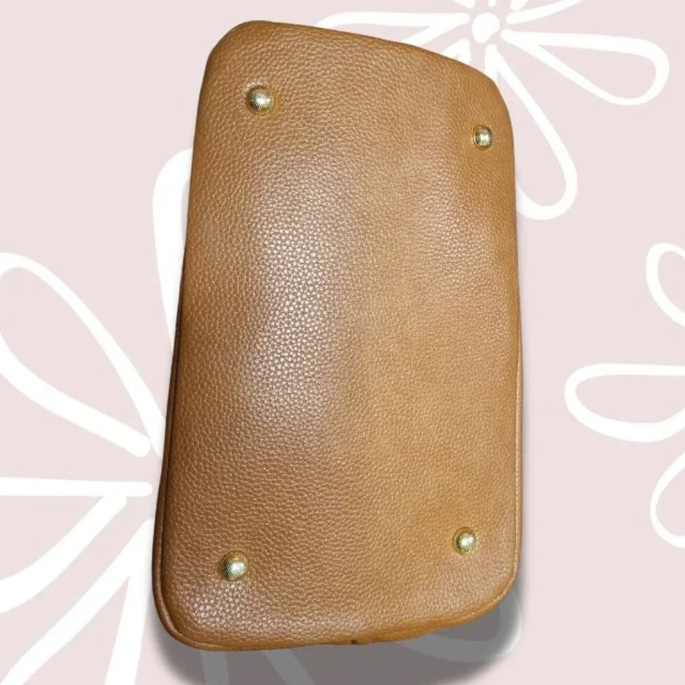 KATTEE Soft Leather Tote Bag Shoulder Bag Brown - Picture 11 of 11